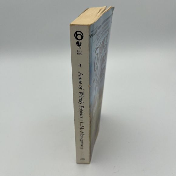 Anne of Windy Poplars by L. M. Montgomery Paperback 1988 Book #4 Green Gables VG - Picture 2 of 4